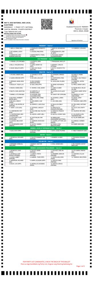pasay city councilors district 1|Pasay Politics Update: District 1 .